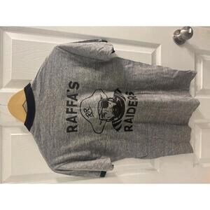 Vintage Jerzees Raffa's Raiders Graphic Short Sleeve T-Shirt